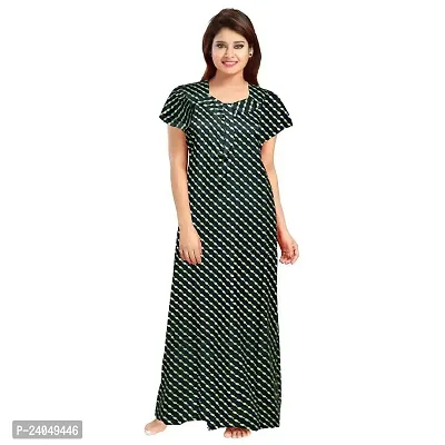 PMK FASHION Women 100% Cotton Nighty for Women ||..|| Long Length Printed Nighty/Maxi/Night Gown/Night Dress/Nightwear Inner  Sleepwear for Women's (Combo Pack of 2)-thumb2