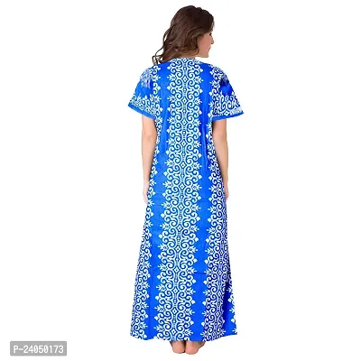 PMK FASHION 100% Cotton Kaftan for Women Long Length Printed Nighty/Kaftan/Maxi/Night Gown/Night Dress/Nightwear Inner  Sleepwear for Women s (Combo Pack of 2)-thumb5