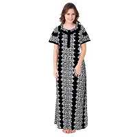 PMK FASHION 100% Cotton Kaftan for Women || Long Length Printed Nighty/Kaftan/Maxi/Night Gown/Night Dress/Nightwear Inner  Sleepwear for Women Combo Pack of 2-thumb1