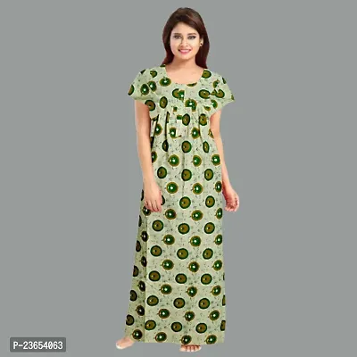 Elegant Cotton Printed Nighty For Women- Pack Of 2-thumb4