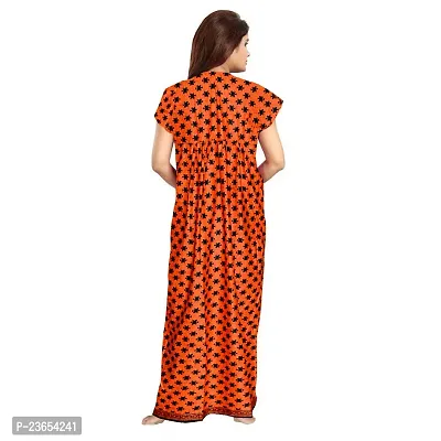 Elegant Cotton Printed Nighty For Women- Pack Of 2-thumb5