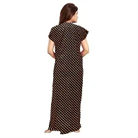 PMK FASHION 100% Cotton Nighty for Women || Long Length Printed Nighty/Maxi/Night Gown/Night Dress/Nightwear Inner  Sleepwear for Women's (Combo Pack of 2)-thumb4