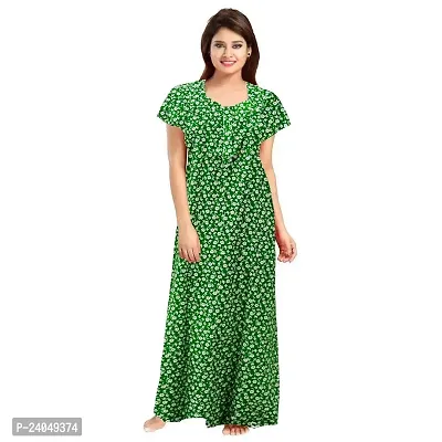 PMK FASHION 100% Cotton Kaftan for Women || Long Length Printed Nighty/Kaftan/Maxi/Night Gown/Nightwear Inner  Sleepwear for Women's (Combo Pack of 2)-thumb2