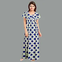 Elegant Cotton Printed Nighty For Women- Pack Of 2-thumb3