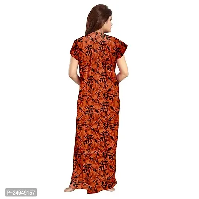 PMK FASHION 100% Cotton Kaftan for Women || Long Length Printed Nighty/Kaftan/Maxi/Night Gown/Night Dress/Nightwear Inner  Sleepwear for Women's (Combo Pack of 2)-thumb5