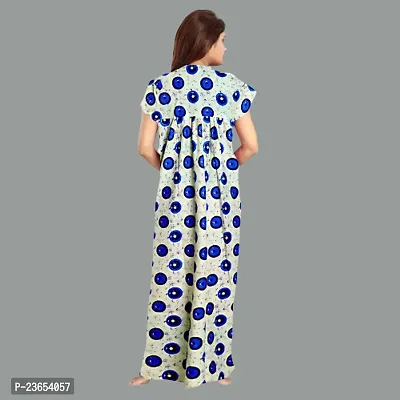 Elegant Cotton Printed Nighty For Women- Pack Of 2-thumb3