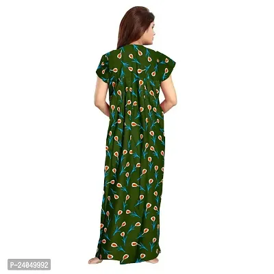 PMK FASHION 100% Cotton Kaftan for Women || Long Length Printed Nighty/Kaftan/Maxi/Night Gown/Night Dress/Nightwear Inner  Sleepwear for Women's (Combo Pack of 2)-thumb4