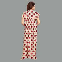 Elegant Cotton Printed Nighty For Women- Pack Of 2-thumb2