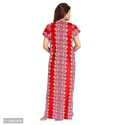 PMK FASHION 100% Cotton Kaftan for Women || Long Length Printed Nighty/Kaftan/Maxi/Night Gown/Night Dress/Nightwear Inner  Sleepwear for Women's (Combo Pack of 2)-thumb5