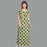 Elegant Cotton Printed Nighty For Women- Pack Of 2-thumb3