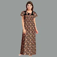 Elegant Cotton Printed Nighty For Women- Pack Of 2-thumb3