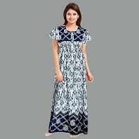 Elegant Cotton Printed Nighty For Women- Pack Of 2-thumb3