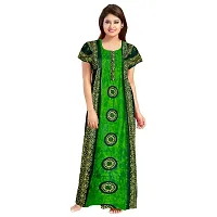 PMK FASHION Women 100% Cotton Nighty for Women || Long Length Printed Nighty/Maxi/Night Gown/Night Dress/Nightwear Inner  Sleepwear for Women's (Combo Pack of 2)-thumb3