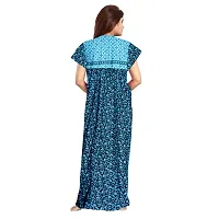 PMK FASHION 100% Cotton Kaftan for Women || Long Length Printed Nighty/Kaftan/Maxi/Night Gown/Night Dress/Nightwear Inner  Sleepwear for Women's (Combo Pack of 2)-thumb3