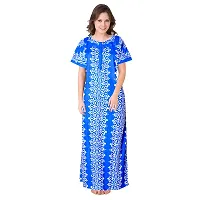 PMK FASHION 100% Cotton Kaftan for Women Long Length Printed Nighty/Kaftan/Maxi/Night Gown/Night Dress/Nightwear Inner  Sleepwear for Women s (Combo Pack of 2)-thumb3