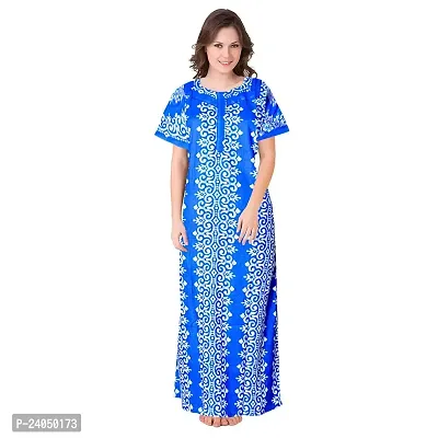 PMK FASHION 100% Cotton Kaftan for Women Long Length Printed Nighty/Kaftan/Maxi/Night Gown/Night Dress/Nightwear Inner  Sleepwear for Women s (Combo Pack of 2)-thumb4