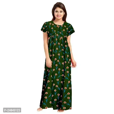 PMK FASHION 100% Cotton Kaftan for Women || Long Length Printed Nighty/Kaftan/Maxi/Night Gown/Night Dress/Nightwear Inner  Sleepwear for Women's (Combo Pack of 2)-thumb4