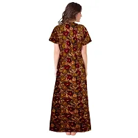 PMK FASHION 100% Cotton Kaftan for Women || Long Length Printed Nighty/Kaftan/Maxi/Night Gown/Night Dress/Nightwear Inner  Sleepwear for Women's (Combo Pack of 2)-thumb3