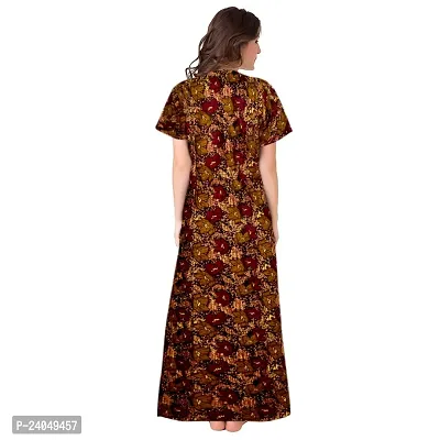 PMK FASHION 100% Cotton Kaftan for Women || Long Length Printed Nighty/Kaftan/Maxi/Night Gown/Night Dress/Nightwear Inner  Sleepwear for Women's (Combo Pack of 2)-thumb4