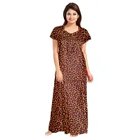 Comfortable Multicoloured Cotton Nightdress For Women Pack Of 2-thumb3