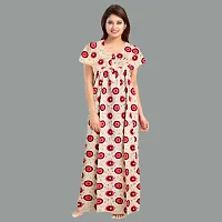 Elegant Cotton Printed Nighty For Women- Pack Of 2-thumb1