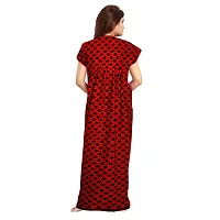 PMK FASHION 100% Cotton Kaftan || Long Length Printed Nighty/Kaftan/Maxi/Night Gown/Night Dress/Nightwear Inner  Sleepwear for Women's (Combo Pack of 2)-thumb2