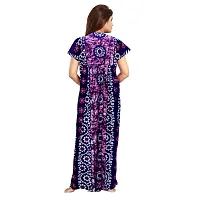 Stylish Multicoloured Cotton Printed Nighty For Women Pack Of 2-thumb2