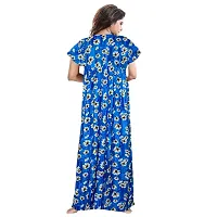 Stylish Multicoloured Cotton Printed Nighty For Women Pack Of 2-thumb2