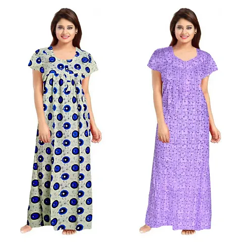 Best Selling Cotton Nightdress Women's Nightwear 