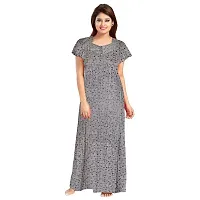 PMK FASHION 100% Cotton Kaftan for Women || Long Length Printed Nighty/Kaftan/Maxi/Night Gown/Night Dress/Nightwear Inner  Sleepwear for Women's (Combo Pack of 2)-thumb1