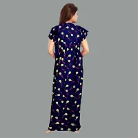 Elegant Cotton Printed Nighty For Women- Pack Of 2-thumb2