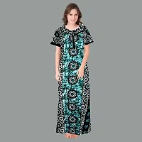 Elegant Cotton Printed Nighty For Women- Pack Of 2-thumb3