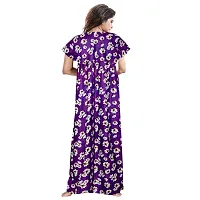 Stylish Multicoloured Cotton Printed Nighty For Women Pack Of 2-thumb4