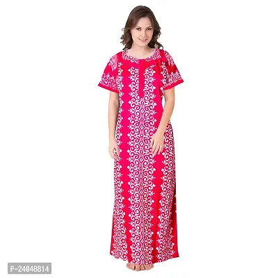 PMK FASHION 100% Cotton Kaftan for Women || Long Length Printed Nighty/Kaftan/Maxi/Night Gown/Night Dress/Nightwear Inner  Sleepwear for Women Combo Pack of 2-thumb4