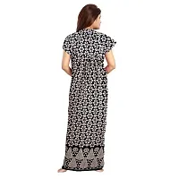 PMK FASHION 100% Cotton Kaftan for Women || Long Length Printed Nighty/Kaftan/Maxi/Night Gown/Dress/Nightwear Inner  Sleepwear for Women's (Combo Pack of 2)-thumb3