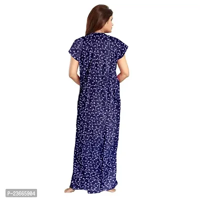 Comfortable Multicoloured Cotton Nightdress For Women Pack Of 2-thumb3