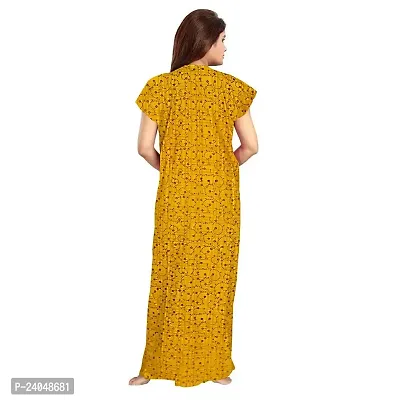 PMK FASHION 100% Cotton Kaftan for Women || Long Length Printed Nighty/Kaftan/Maxi/Night Gown/Night Dress/Nightwear Inner  Sleepwear for Women's (Combo Pack of 2)-thumb5