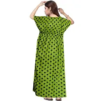 PMK FASHION 100% Cotton Kaftan for Women || Long Length Printed Nighty/Kaftan/Maxi/Night Gown/Night Dress/Nightwear Inner  Sleepwear for Women's (Combo Pack of 2)-thumb4