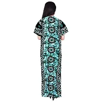 PMK FASHION 100% Cotton Nighty for Women || Long Length Printed Nighty/Maxi/Night Gown/Night Dress/Nightwear Inner  Sleepwear for Women's (Combo Pack of 2)-thumb2