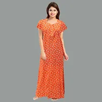 Elegant Cotton Printed Nighty For Women- Pack Of 2-thumb3