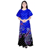 Comfortable Multicoloured Cotton Nightdress For Women Pack Of 2-thumb1