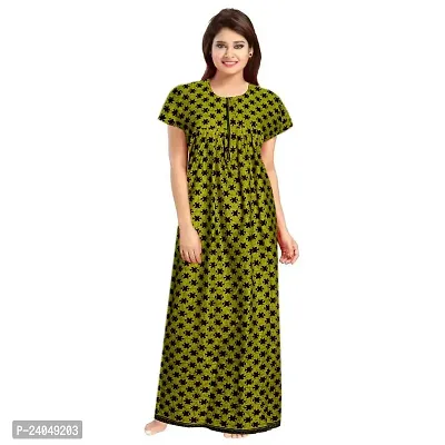 PMK FASHION 100% Cotton Kaftan for Women || Long Length Printed Nighty/Kaftan/Maxi/Night Gown/Night Dress/Nightwear Inner  Sleepwear for Women's (Combo Pack of 2)-thumb4