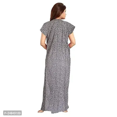 PMK FASHION 100% Cotton Kaftan for Women || Long Length Printed Nighty/Kaftan/Maxi/Night Gown/Night Dress/Nightwear Inner Sleepwear for Women's (Combo Pack of 2)-thumb3