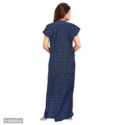 PMK FASHION 100% Cotton Kaftan for Women || Long Length Printed Nighty/Kaftan/Maxi/Night Gown/Night Dress/Nightwear Inner  Sleepwear for Women Combo Pack of 2-thumb5