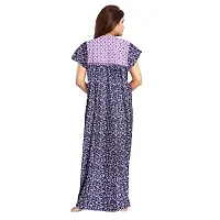 PMK FASHION 100% Cotton Kaftan for Women || Long Length Printed Nighty/Kaftan/Maxi/Night Gown/Night Dress/Nightwear Inner  Sleepwear for Women's (Combo Pack of 2)-thumb3