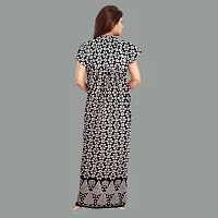 Elegant Cotton Printed Nighty For Women- Pack Of 2-thumb2