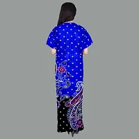 Elegant Cotton Printed Nighty For Women- Pack Of 2-thumb2