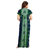 PMK FASHION 100% Cotton Nighty for Women || Long Length Printed Nighty/Maxi/Night Gown/Night Dress/Nightwear Inner  Sleepwear for. Women's (Combo Pack of 2)-thumb4