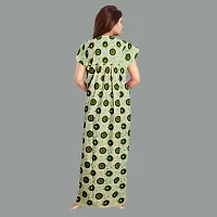 Elegant Cotton Printed Nighty For Women- Pack Of 2-thumb2