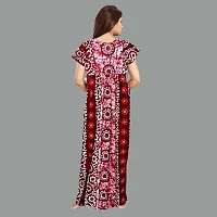 Elegant Cotton Printed Nighty For Women- Pack Of 2-thumb2